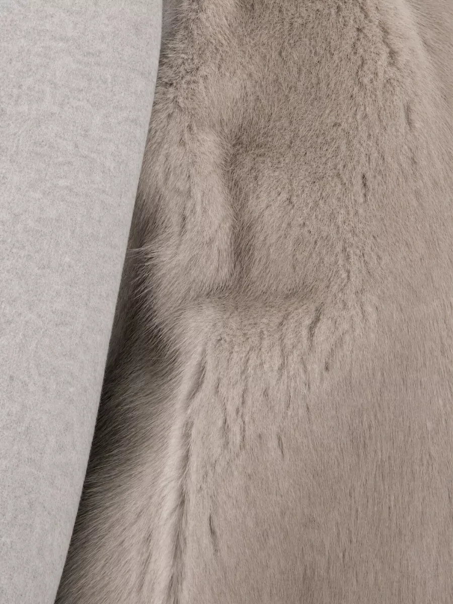 Fabiana Filippi Fur Wool Jacket