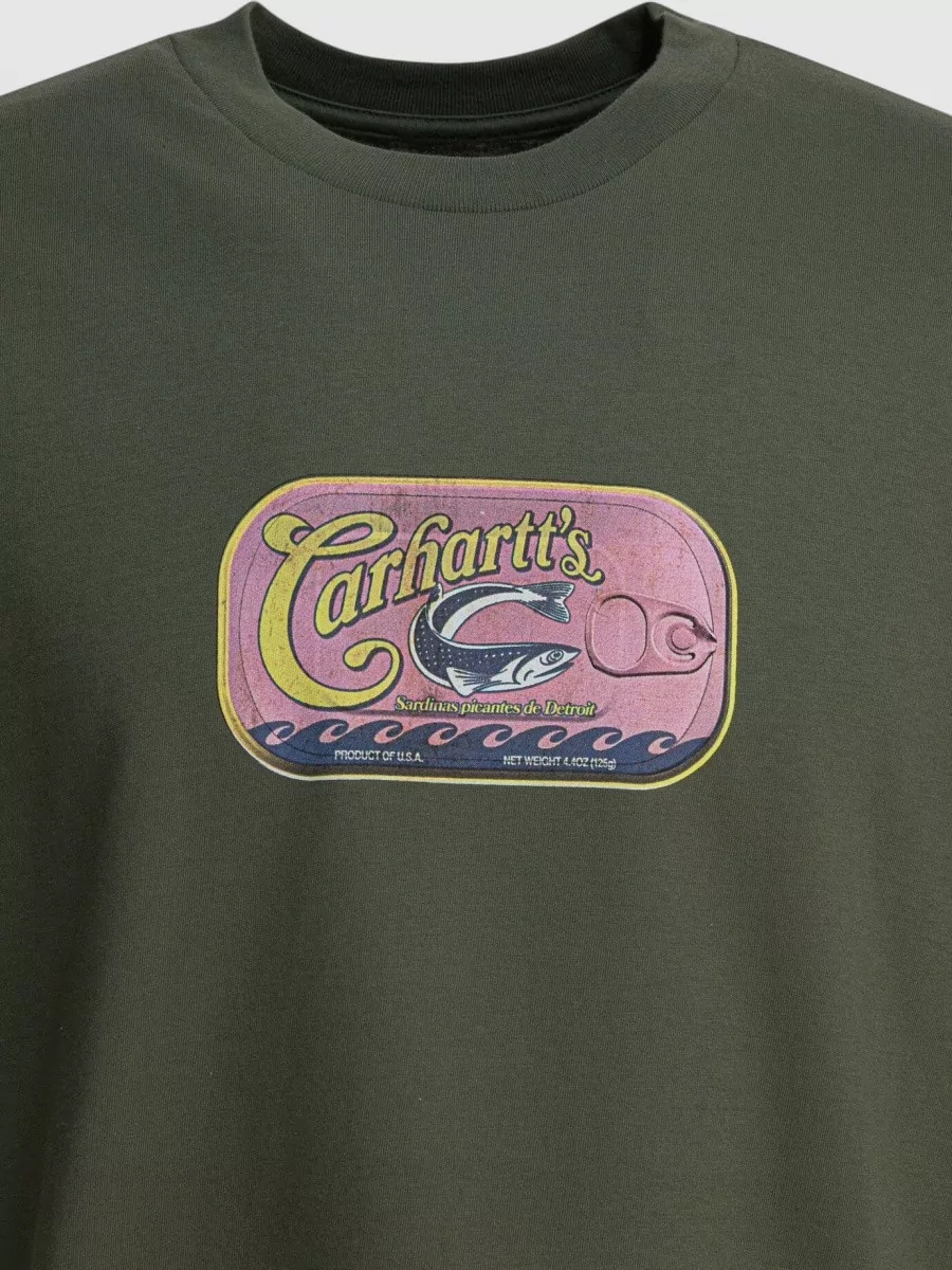 Carhartt Wip Sardinas Graphic Print Crew Neck T-Shirt