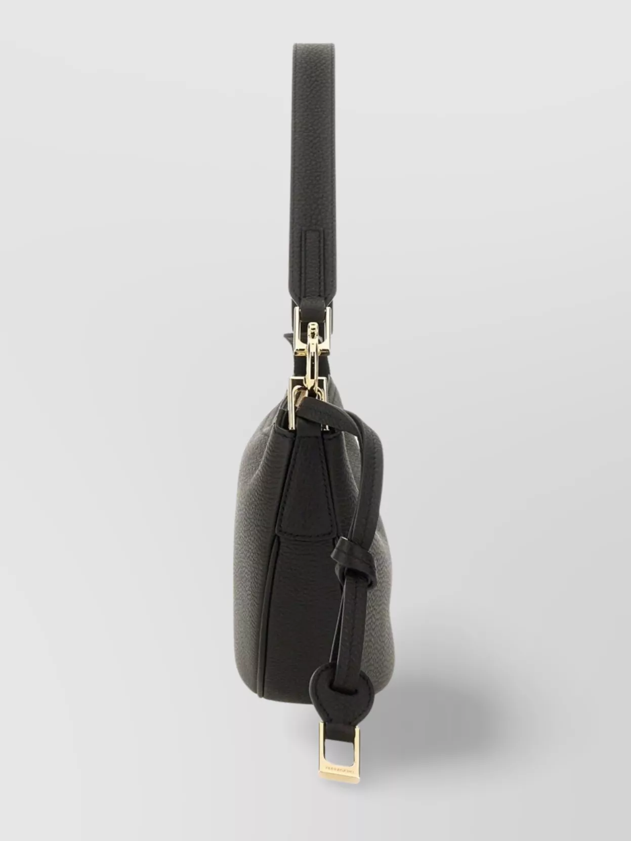 Ferragamo Knotted Hardware Shoulder Bag