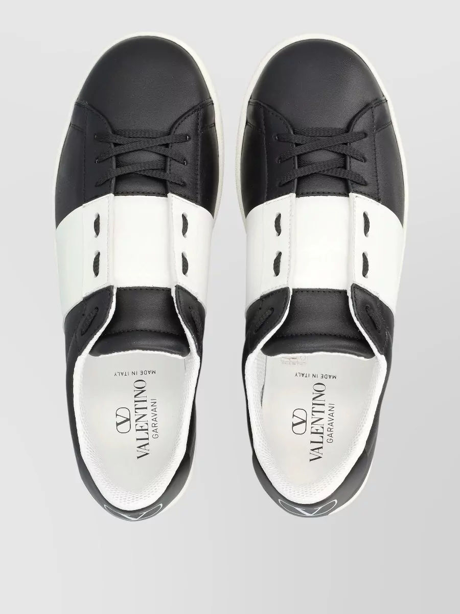 Valentino Garavani Leather Low-Top Sneakers