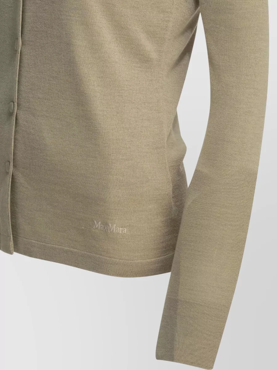 Max Mara Silk Cashmere Cardigan