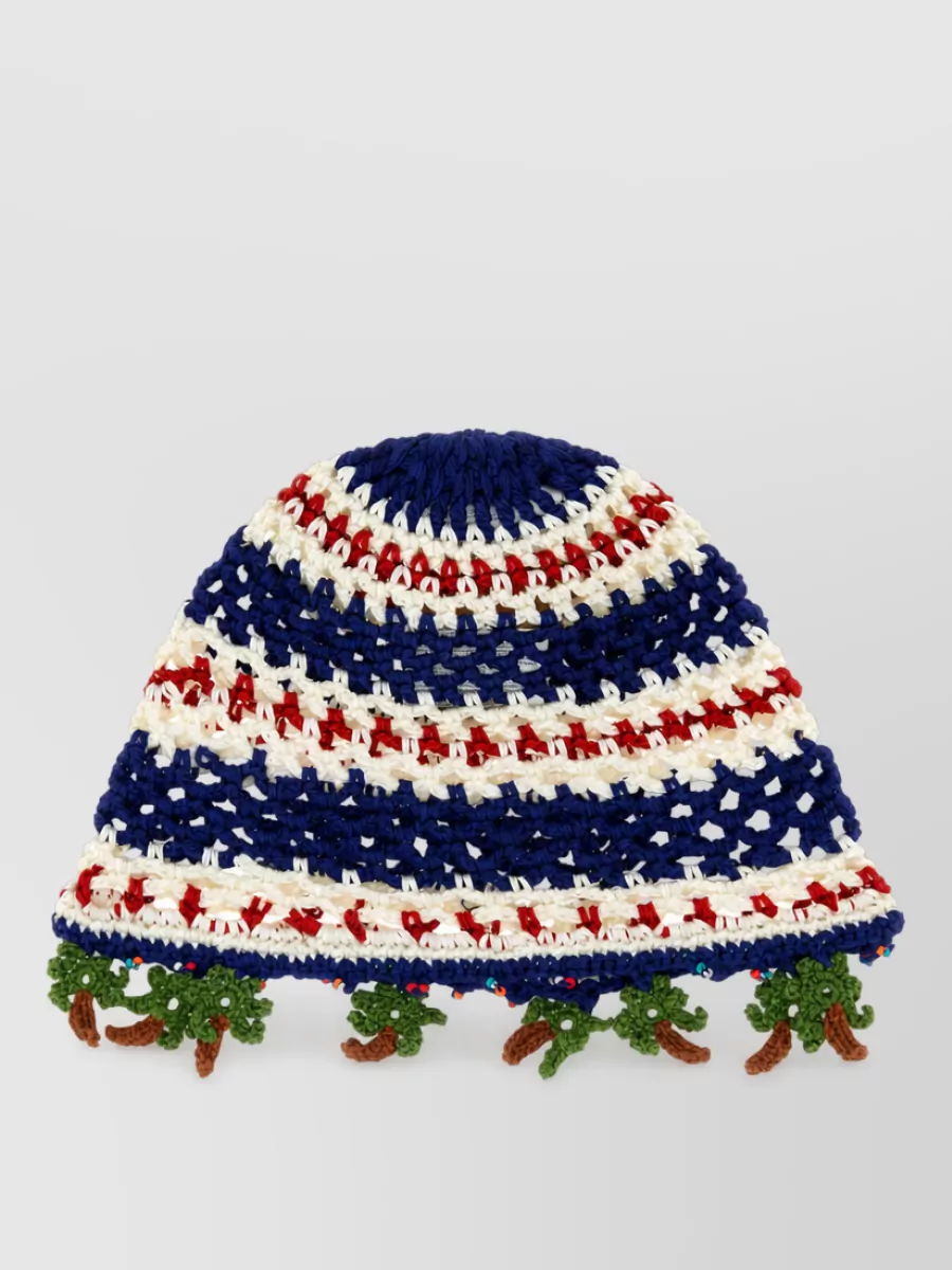 Alanui crochet beanie hat