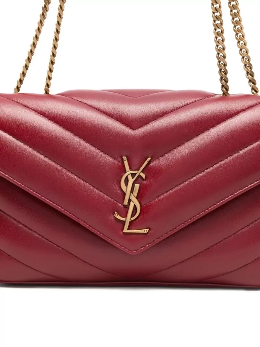 Saint Laurent Loulou Medium Leather Shoulder Bag