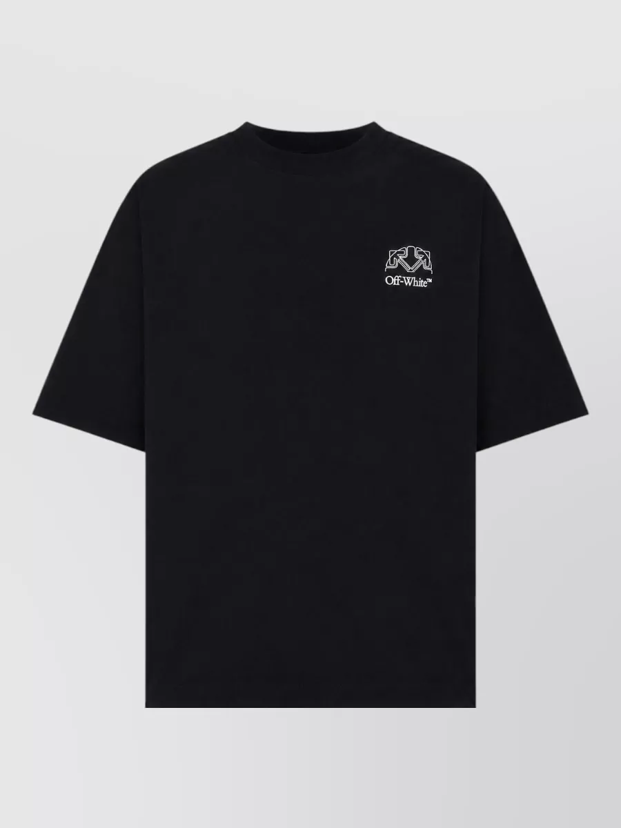 Off-White cotton printed short-sleeve t-shirt