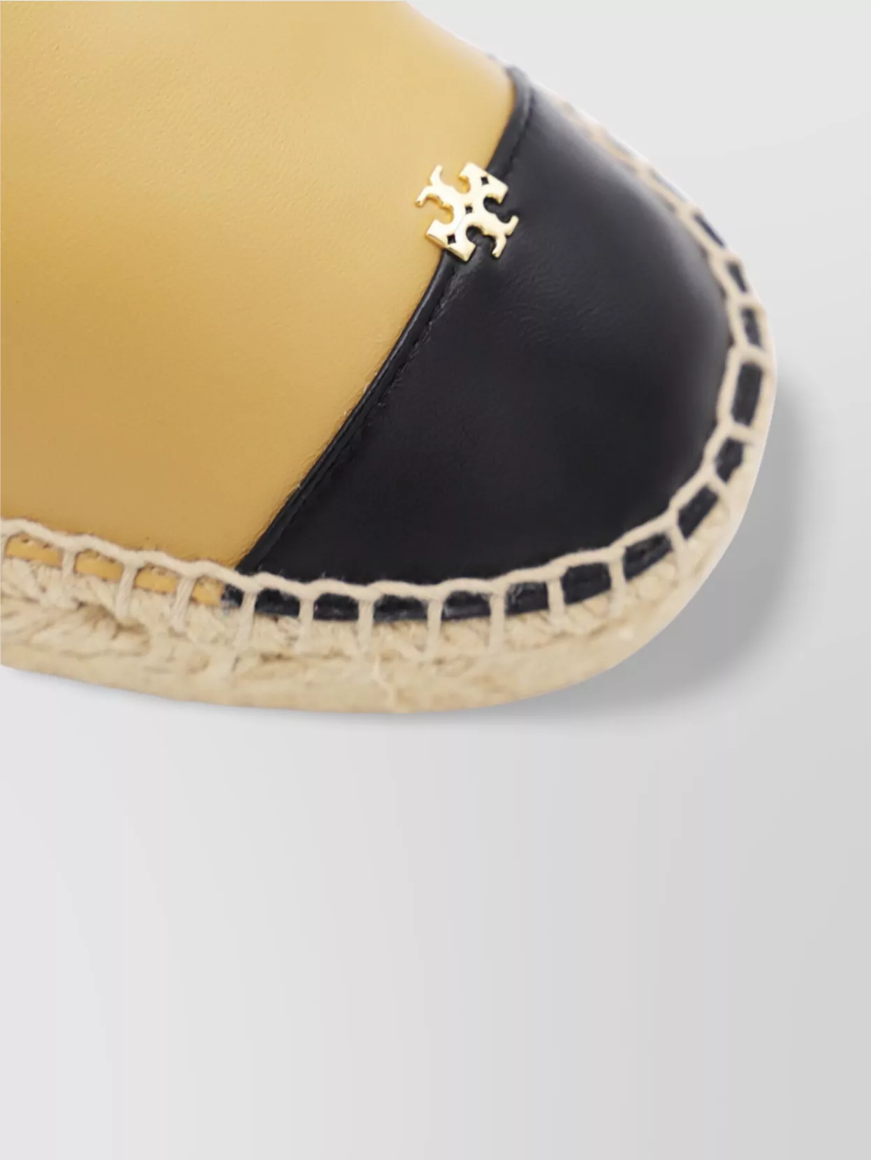 Tory Burch Two-Tone Round Toe Espadrilles