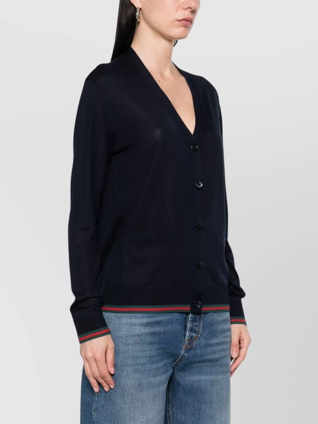 Gucci Luxe Cashmere Silk Cardigan