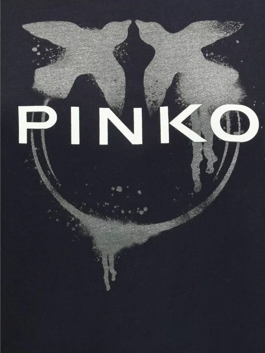Pinko Cotton logo print sweatshirt