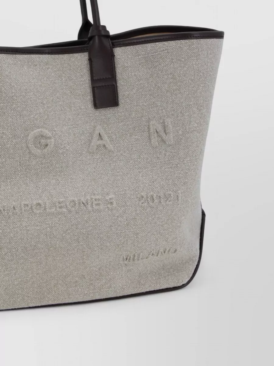 Hogan H-Bag Fabric Tote Bag