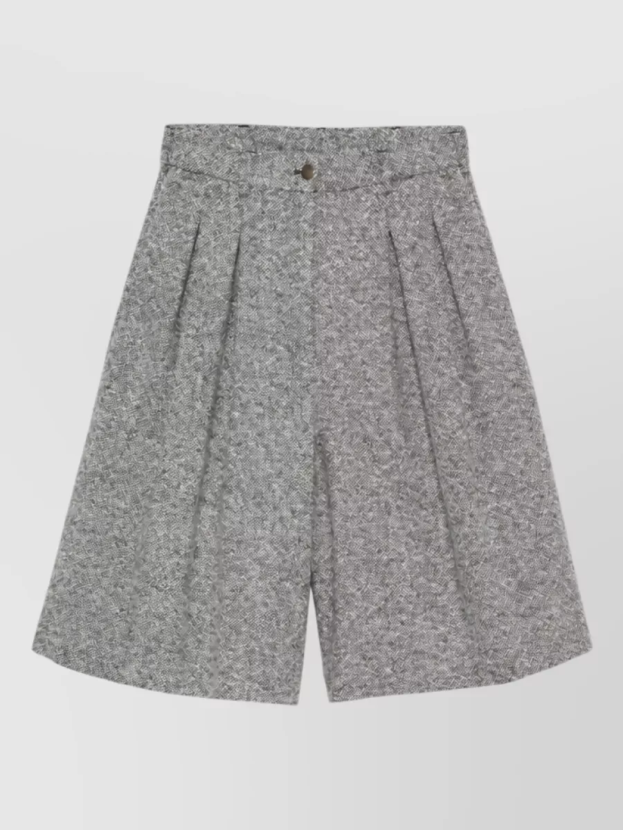Emporio Armani Tweed bermuda shorts
