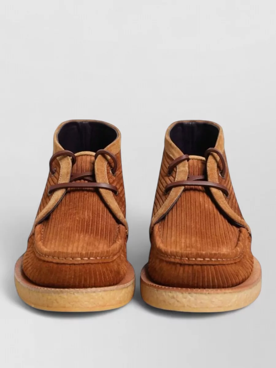 Dolce&Gabbana suede nubuck leather desert ankle boots