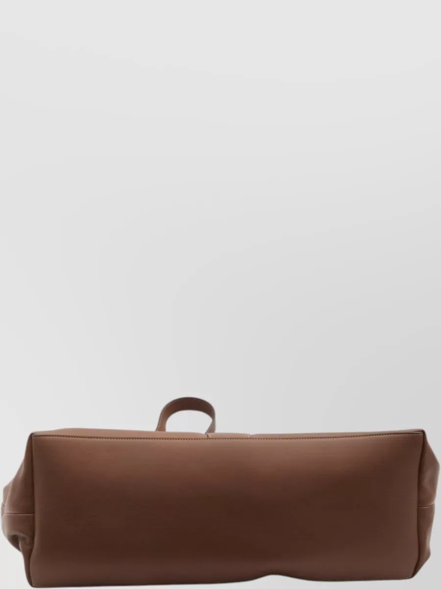 Saint Laurent Leather Large Tote Bag