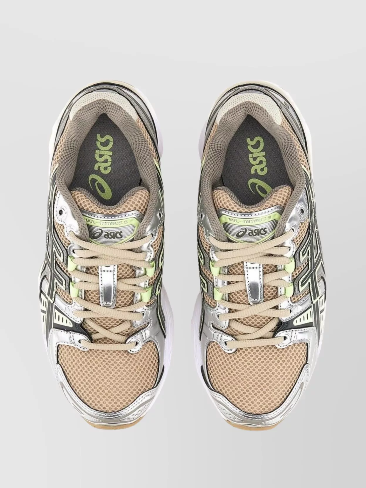 Asics Mesh Reflective Rubber Sole Sneaker