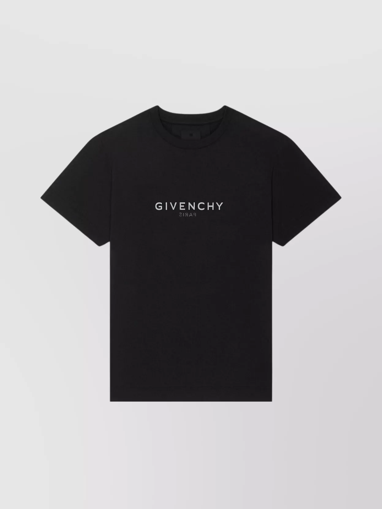 Shop Givenchy Cotton Reverse Slim Fit T-shirt With Signature Print