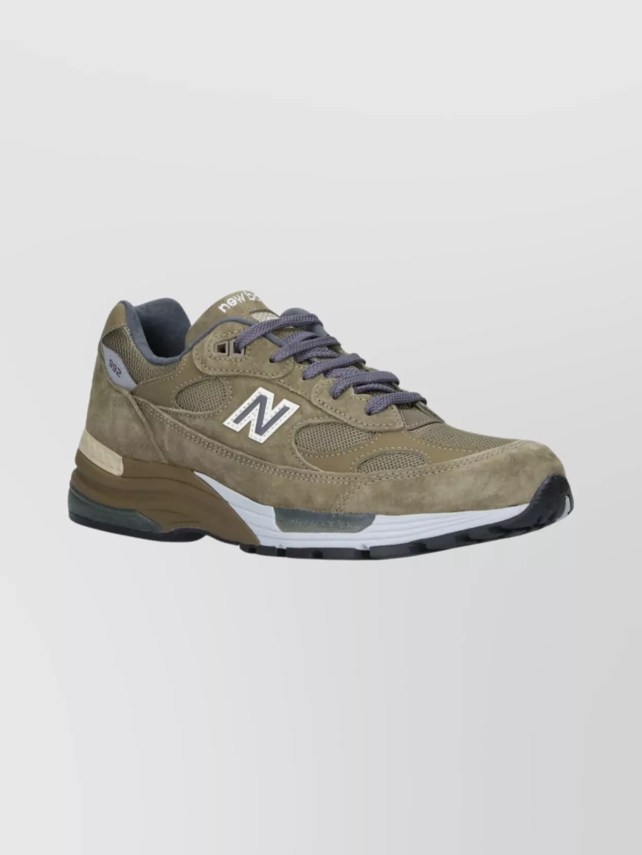 New Balance Suede And Mesh Low Top Sneakers