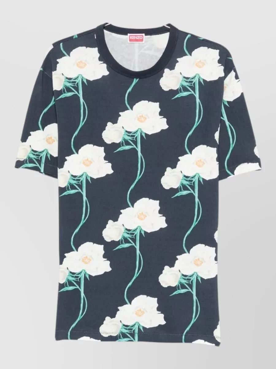 Kenzo Floral print short sleeve t-shirt
