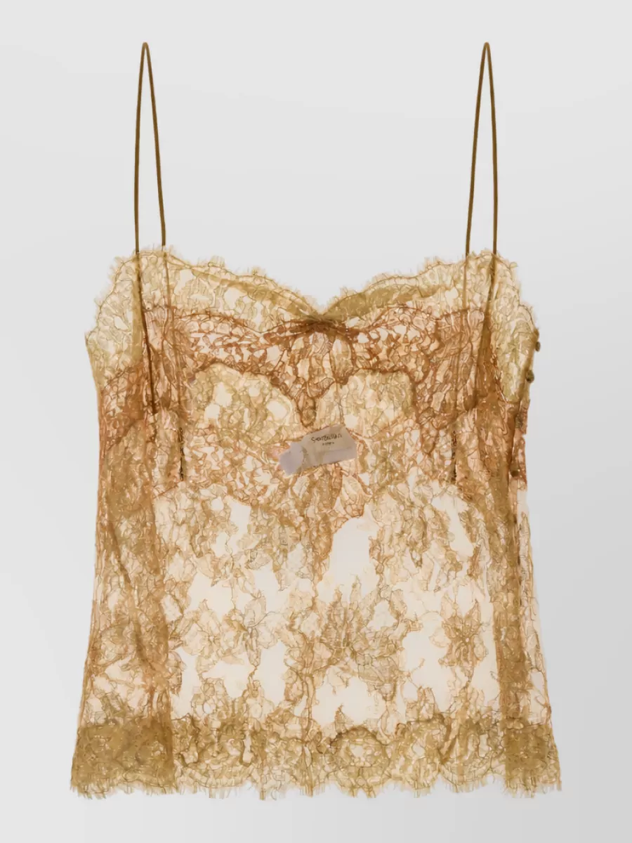 Saint Laurent lace top
