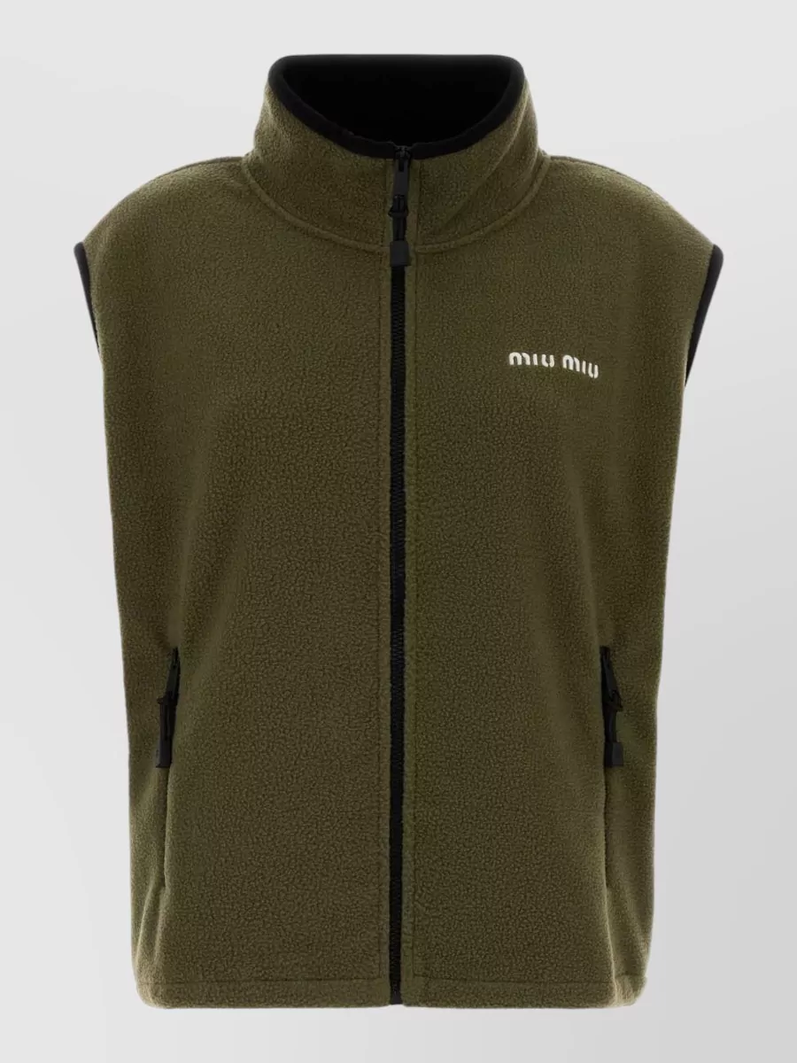 Miu Miu Pile vest