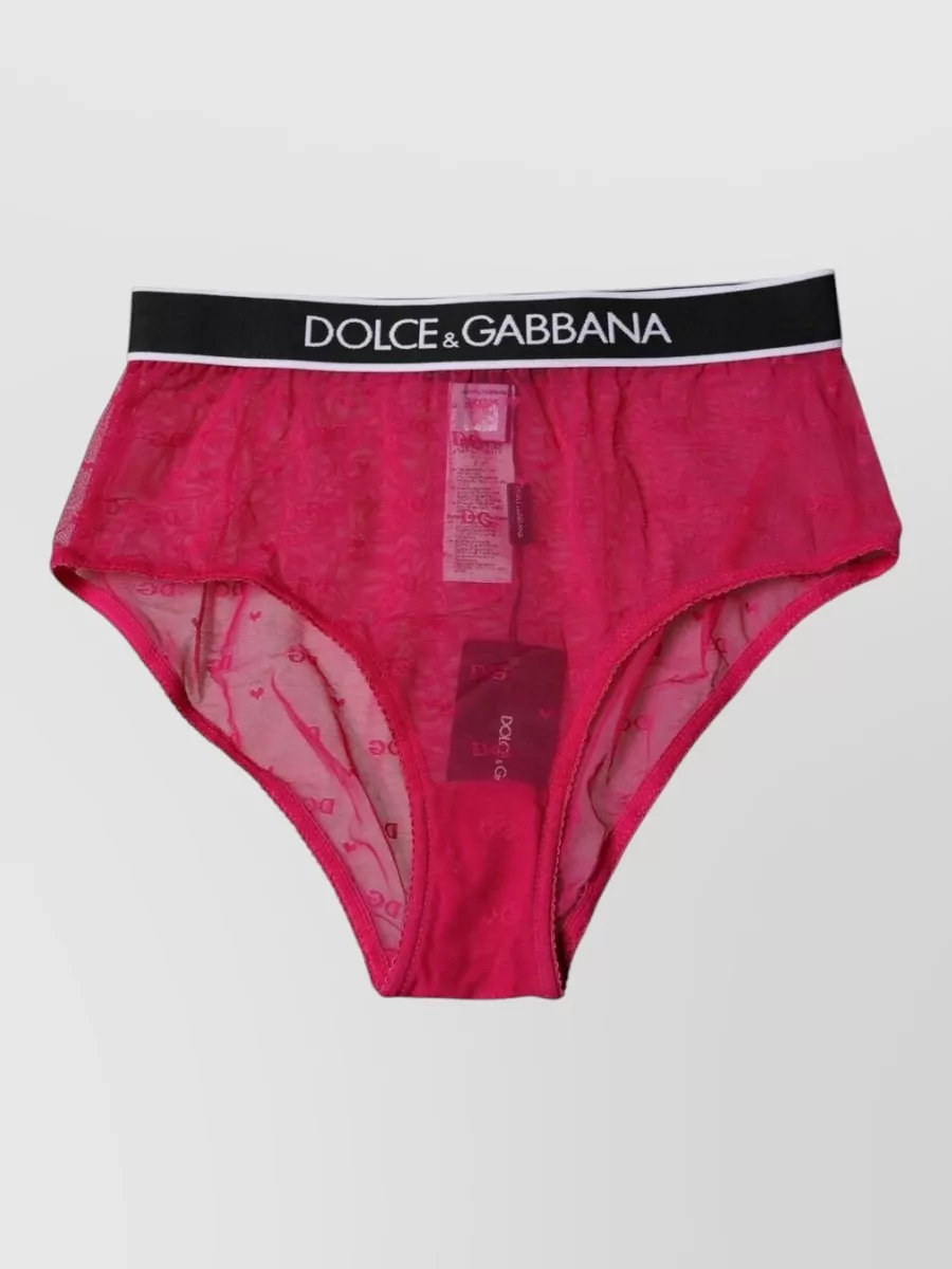 Dolce&Gabbana Silk mid-rise briefs