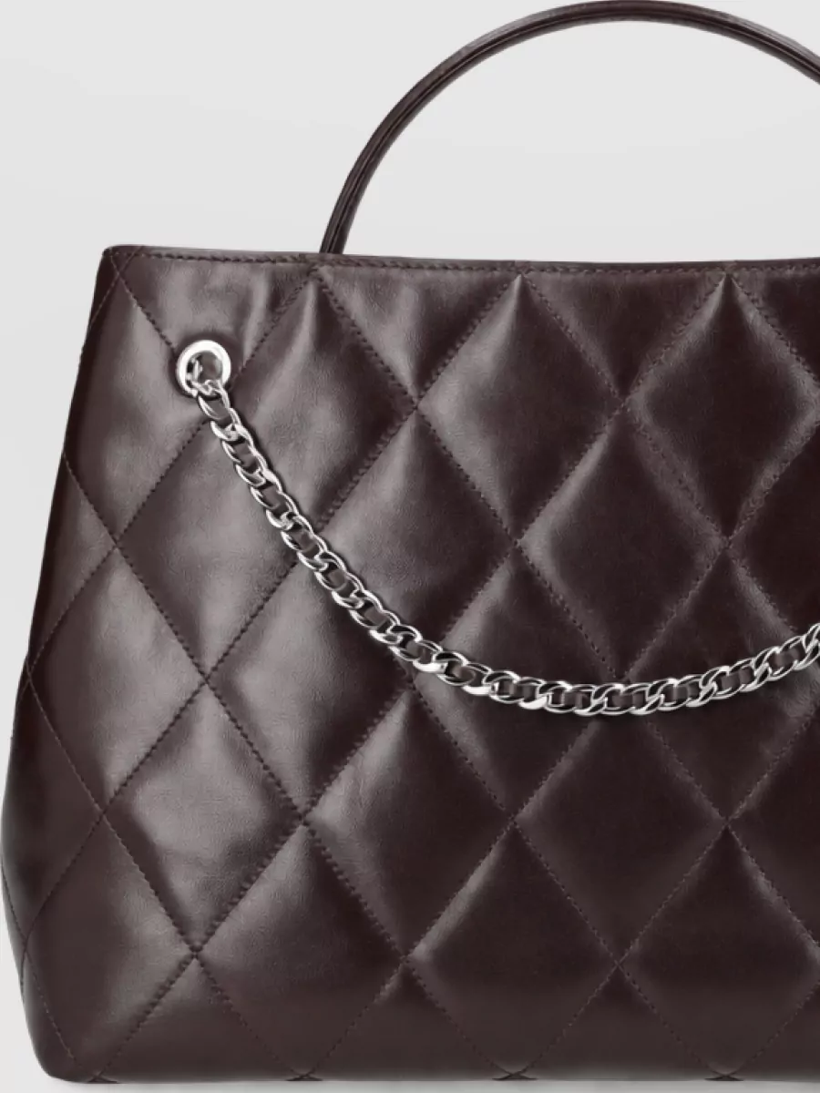 Tory Burch lambskin tote bag