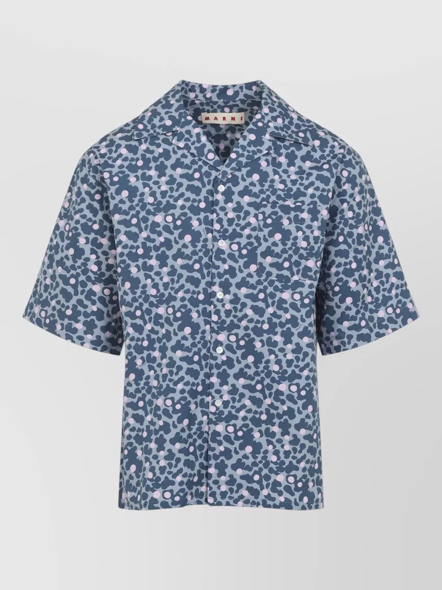 Marni Short Sleeve Shirt All Over Print