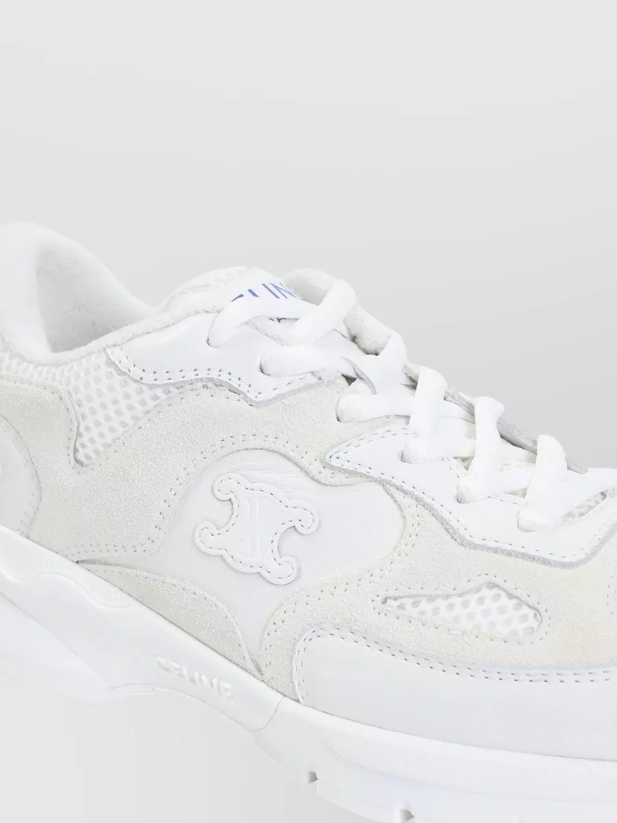 Celine Leather Low-Top Sneakers