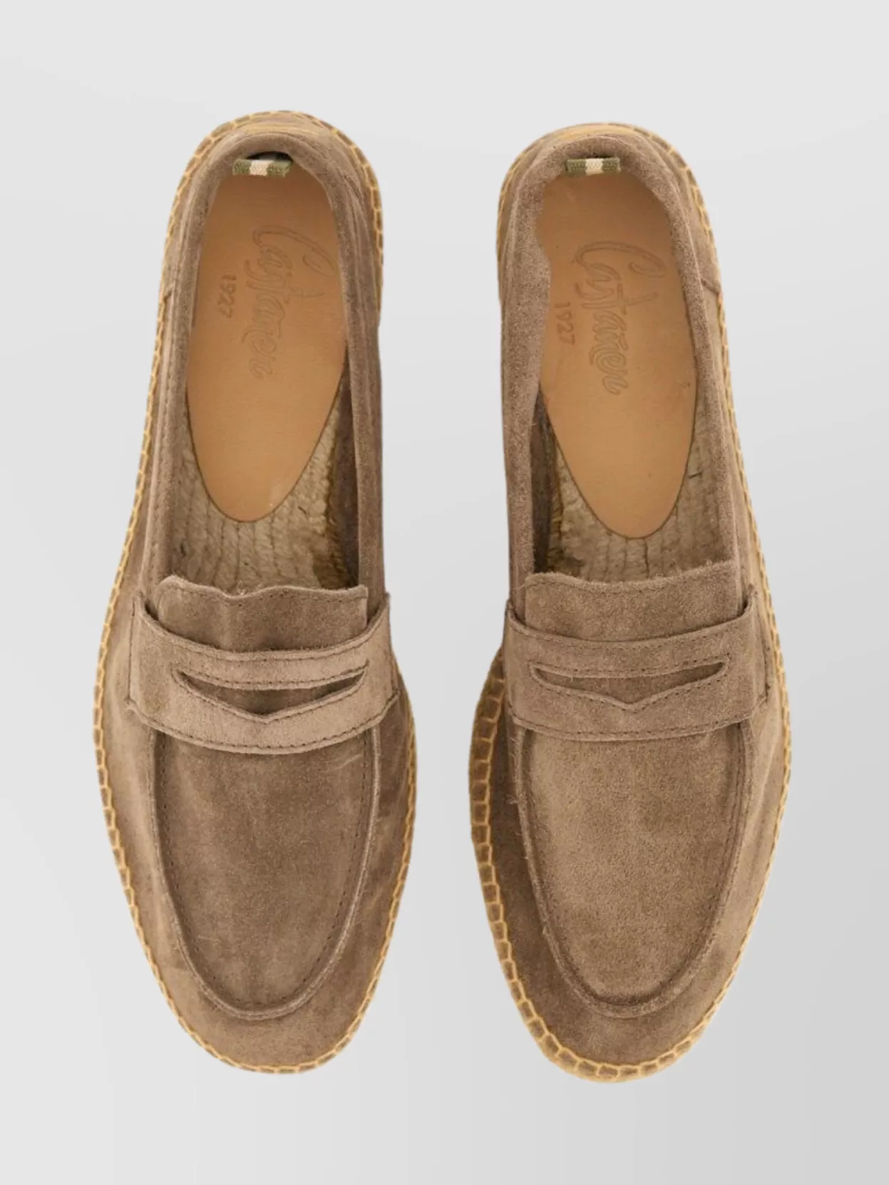 Castaner "Nacho" Suede Penny Strap Espadrille