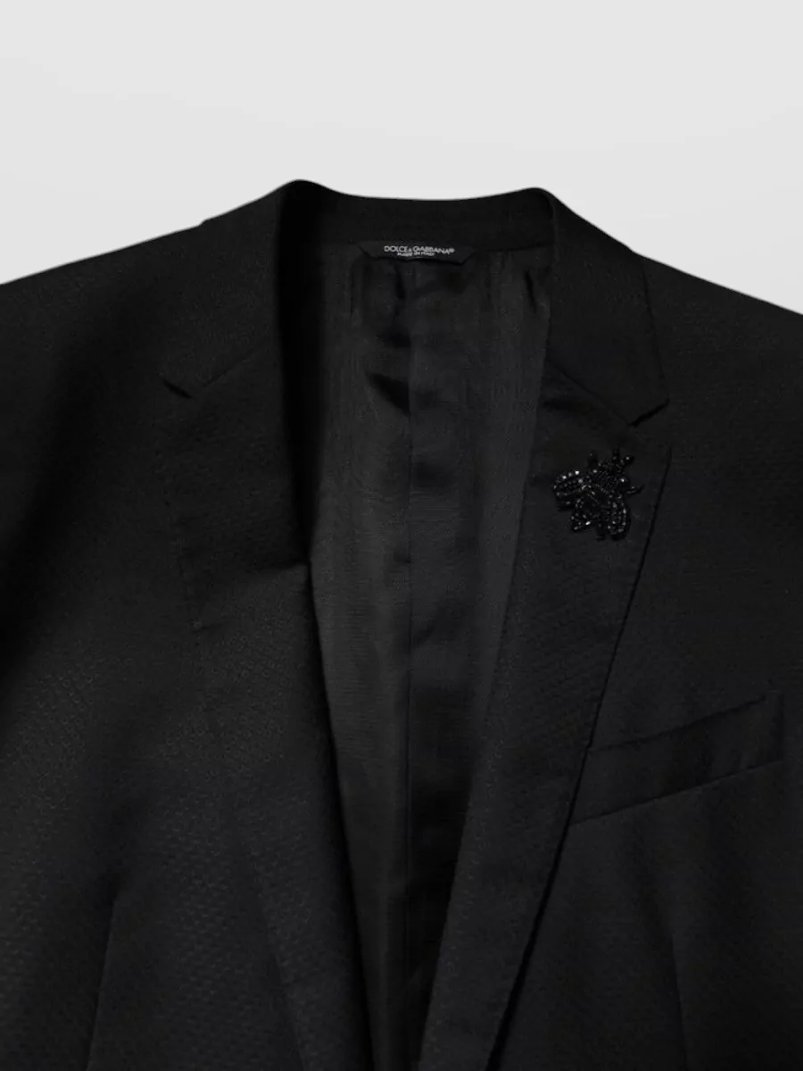 Dolce&Gabbana Wool Slim-Fit Single-Breasted Suit