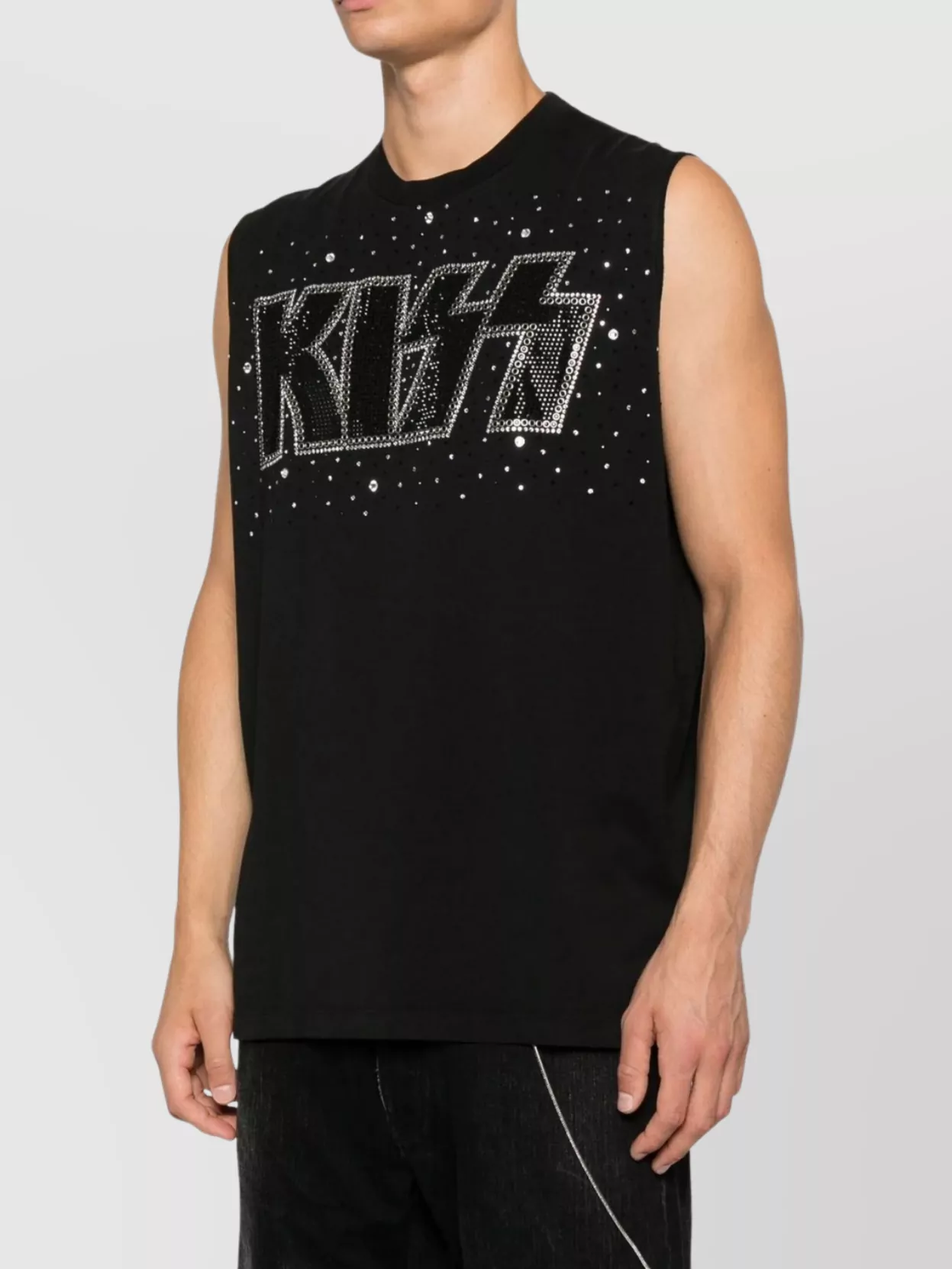 Dsquared2 Graphic Print Sleeveless Crew Neck T-Shirt