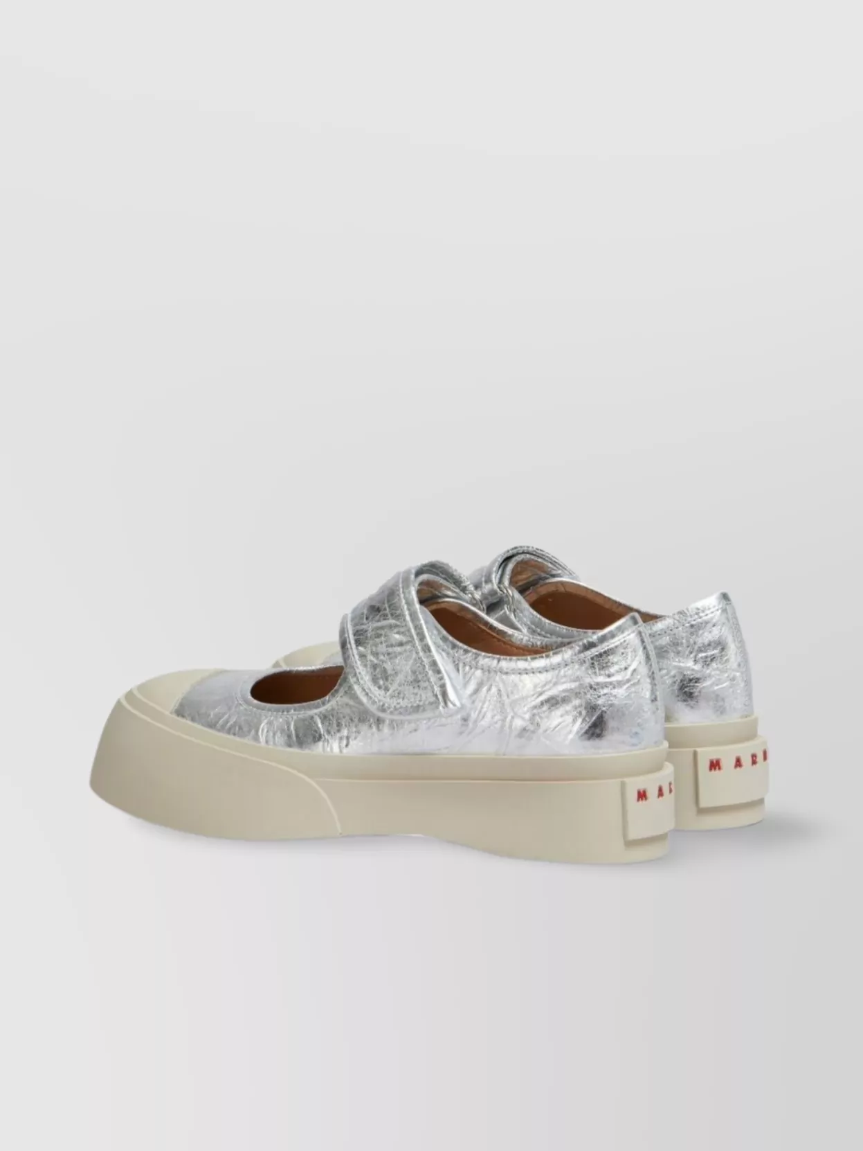 Marni Metallic Platform Ballerina Shoes