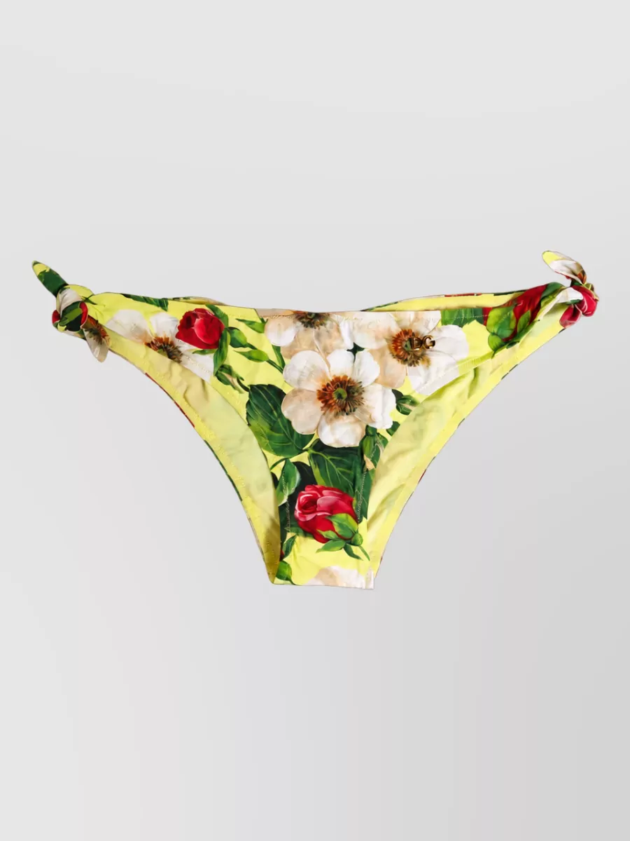 Dolce&Gabbana Floral Print Bikini Bottoms