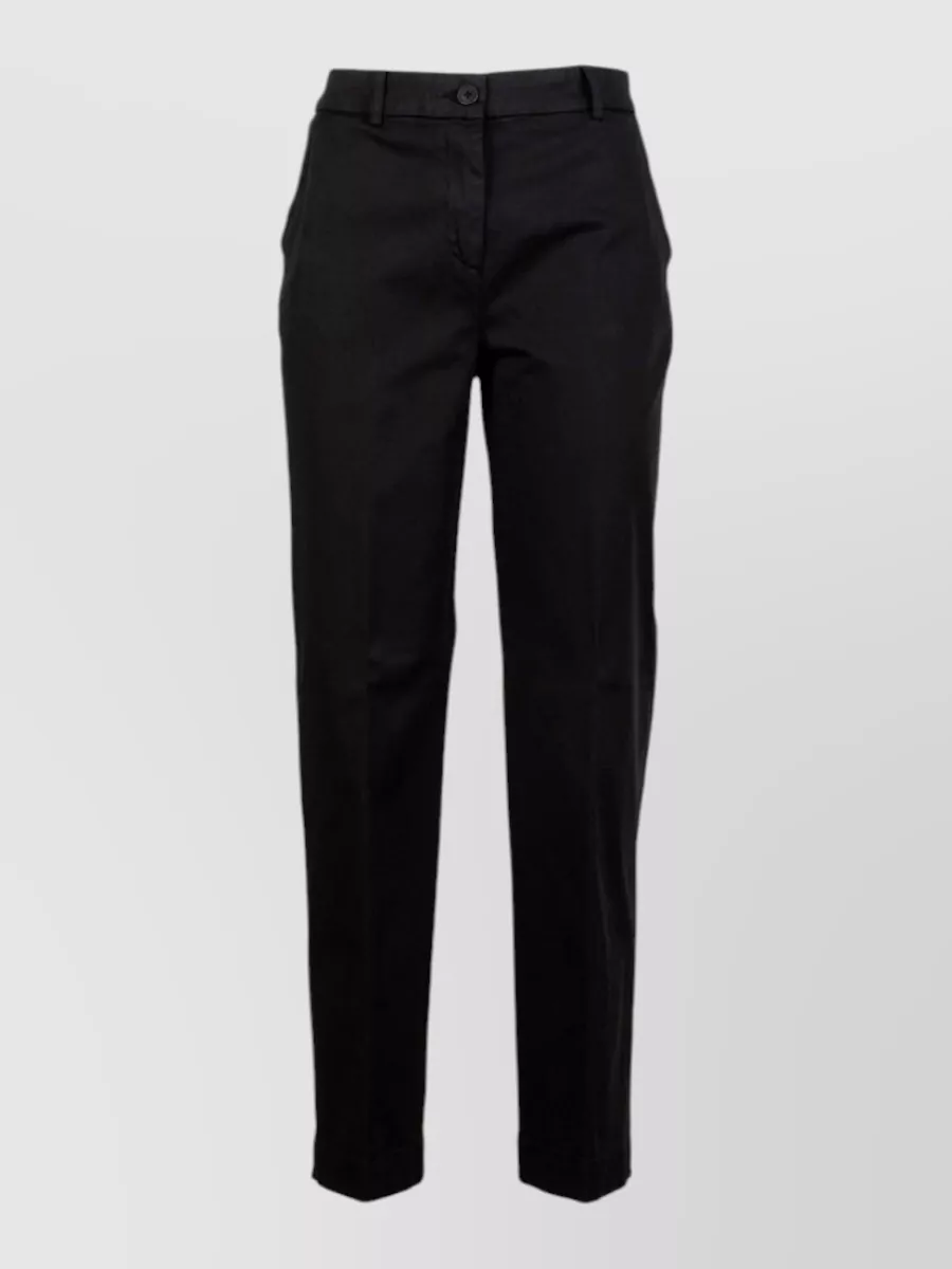 Via Masini 80 Slim-Fit Straight Trousers