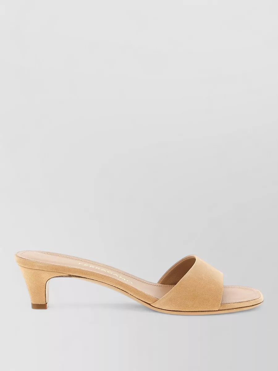 Ferragamo suede sandals
