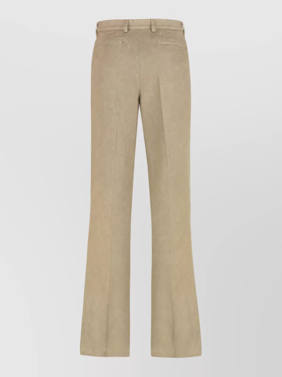 Dries Van Noten High-Rise Pleated Wide-Leg Trousers