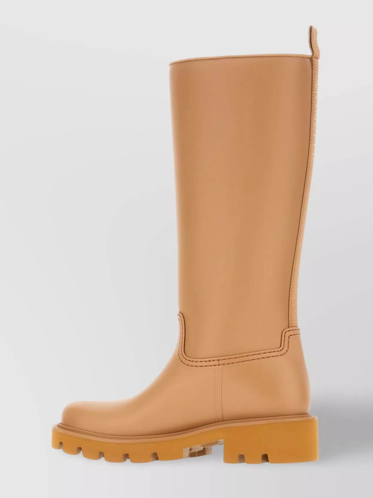 Moncler Boots Knee-High Lug Sole
