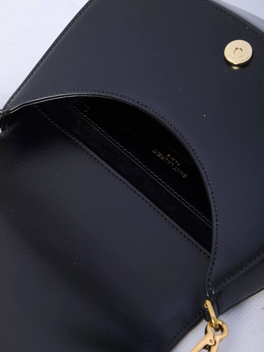 Saint Laurent Voltaire Mini Leather Shoulder Bag