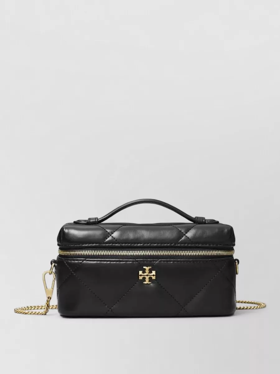 Tory Burch Kira Mini Quilted Leather Cross-Body Bag