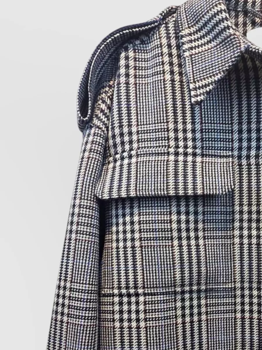 Stella Mccartney Checked Wool Overshirt