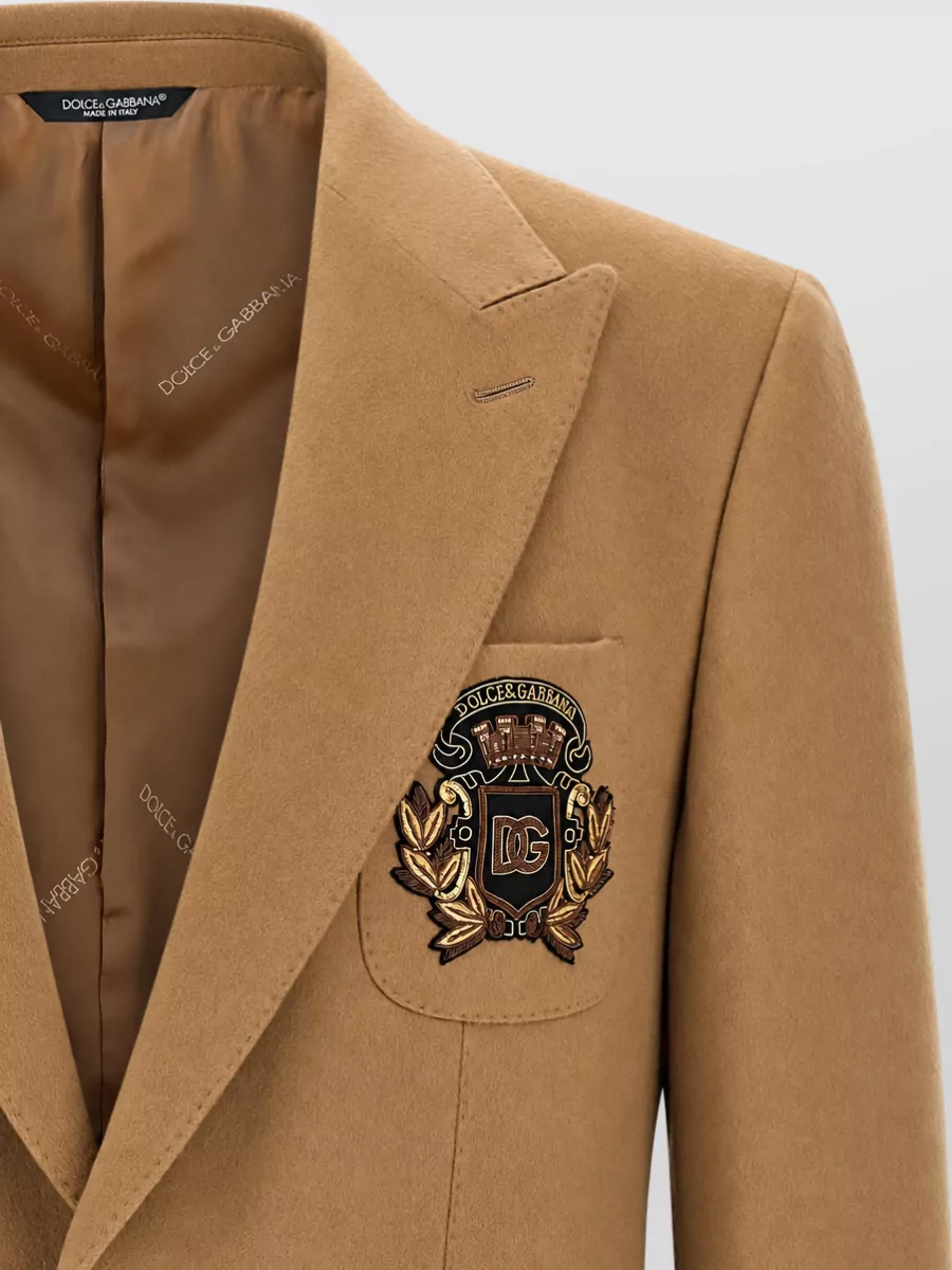 Dolce&Gabbana cashmere portofino single breasted blazer