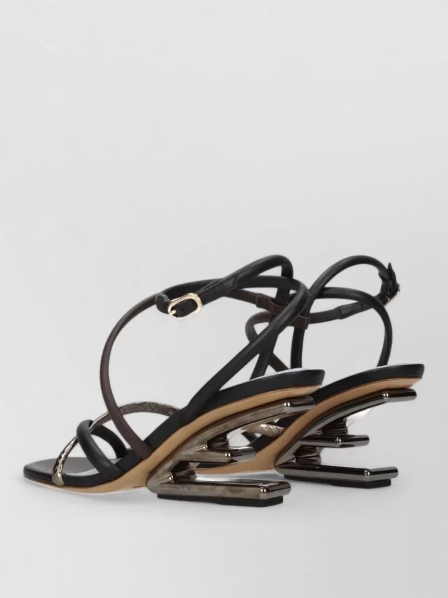 Fendi Leather Sandals