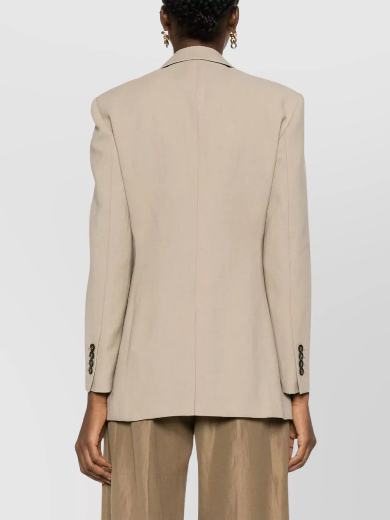 Brunello Cucinelli Tailored Jacket With Notched Lapels In Multi