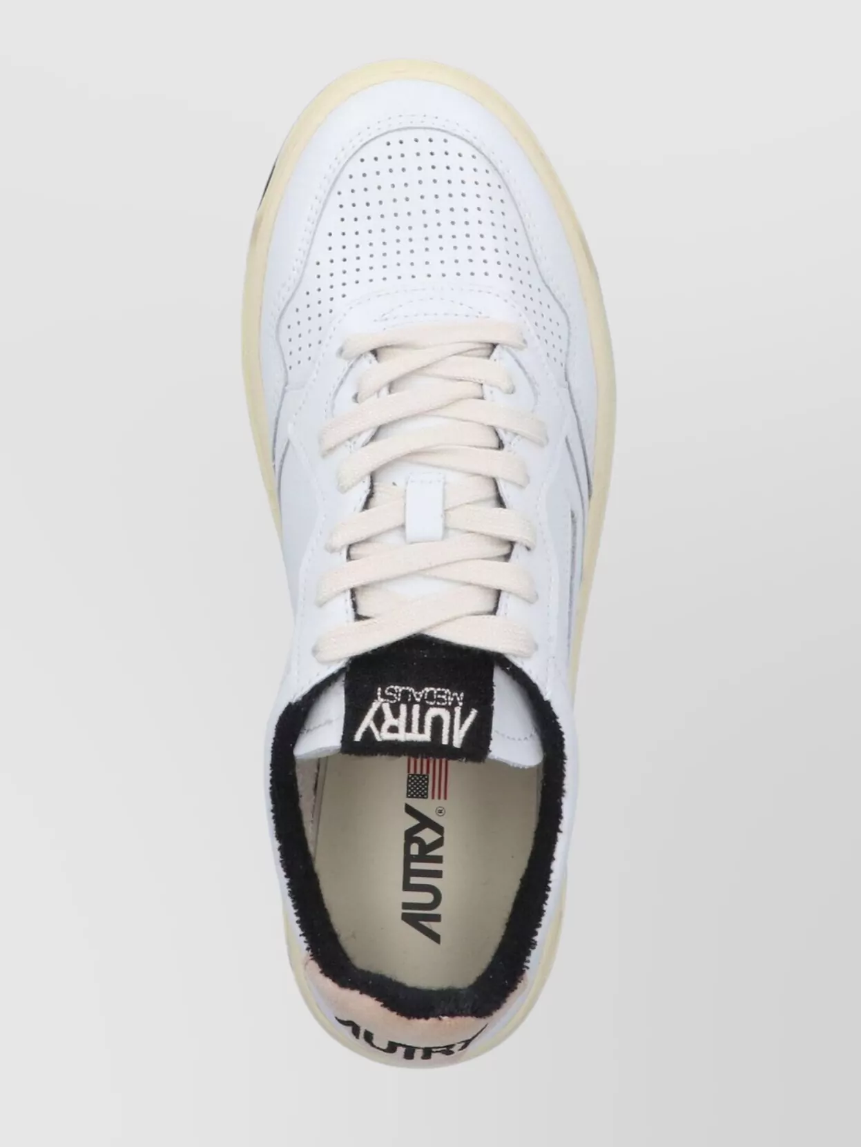 Autry Low Top Perforated Toe Box Sneakers