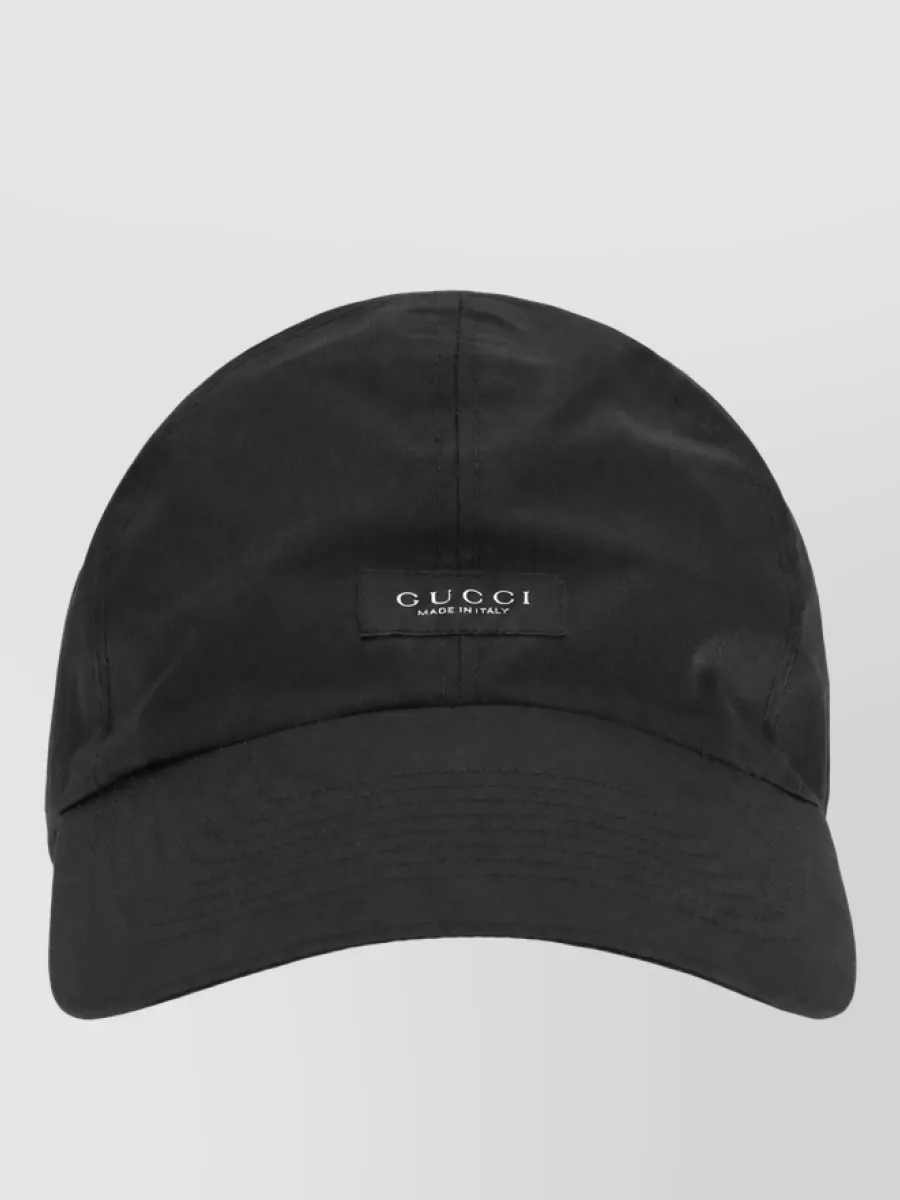 Gucci Cotton Logo Baseball Cap