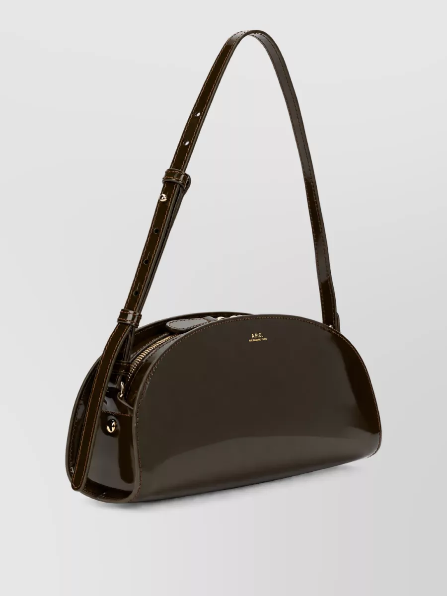 A.p.c. Leather Clutch Bag