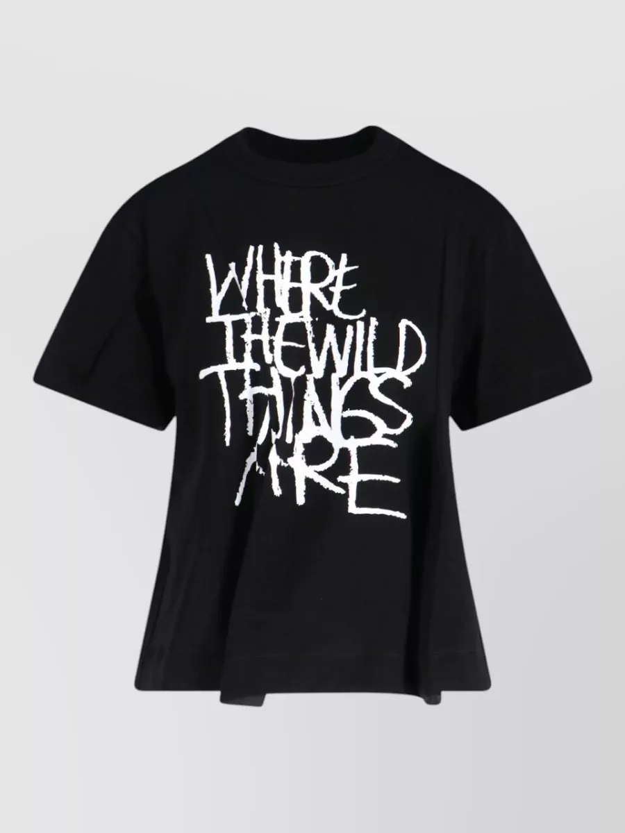 Sacai Short-Sleeve T-Shirt