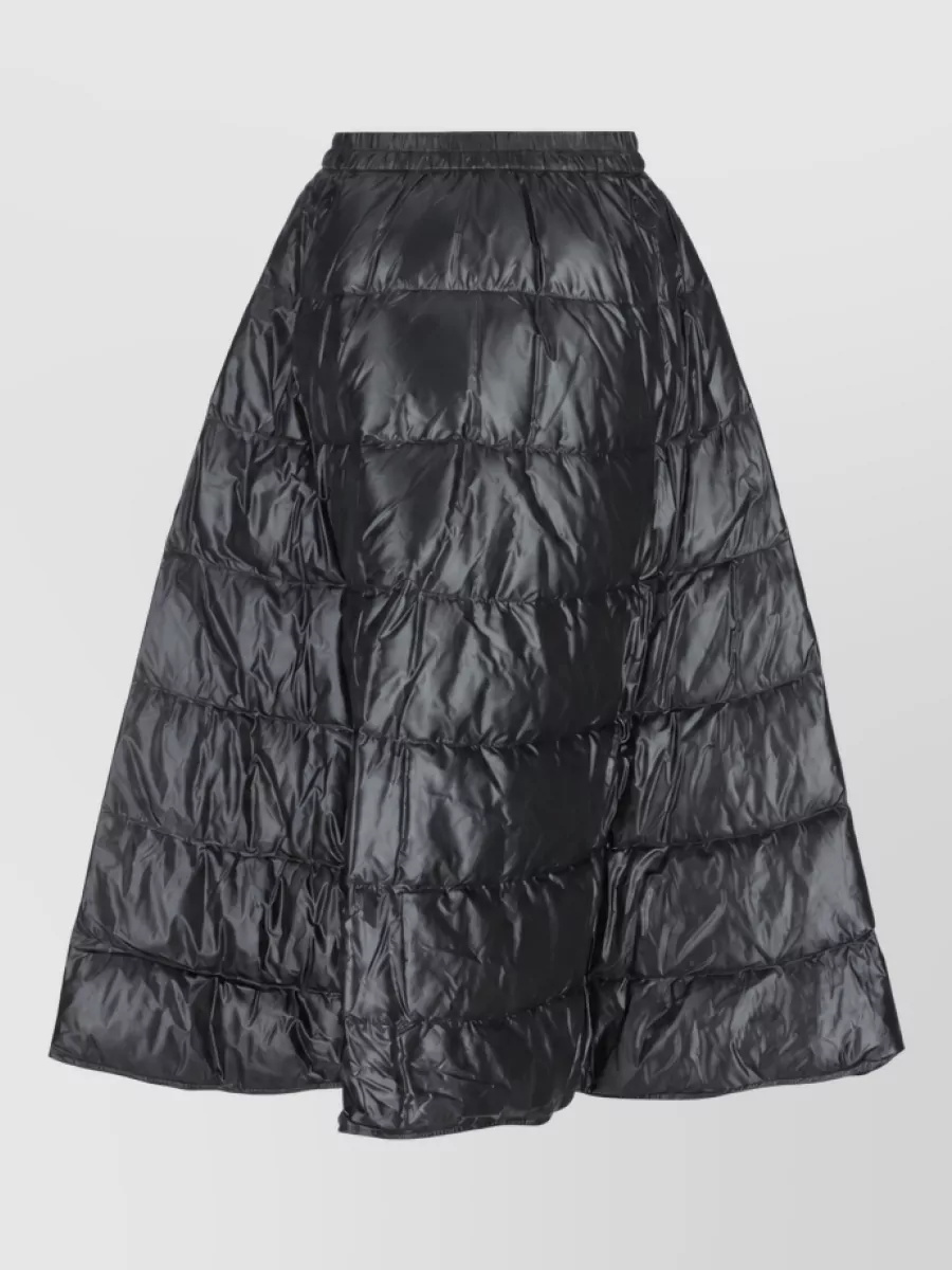 Moncler quilted midi skirt