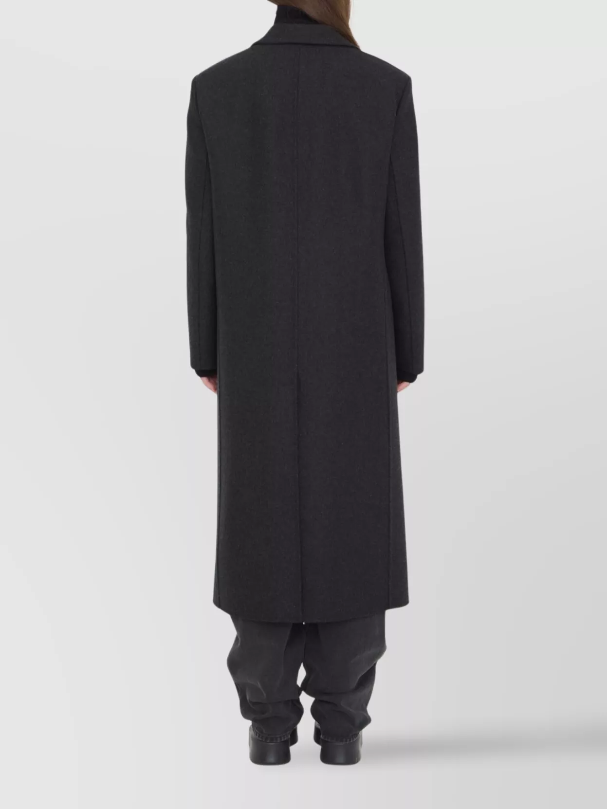 The Row Tailored Coat In Virgin Wool And Cashmere
