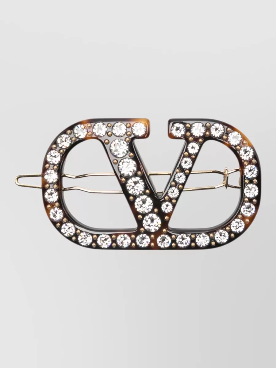Valentino Garavani Crystal-Embellished Hair Clip