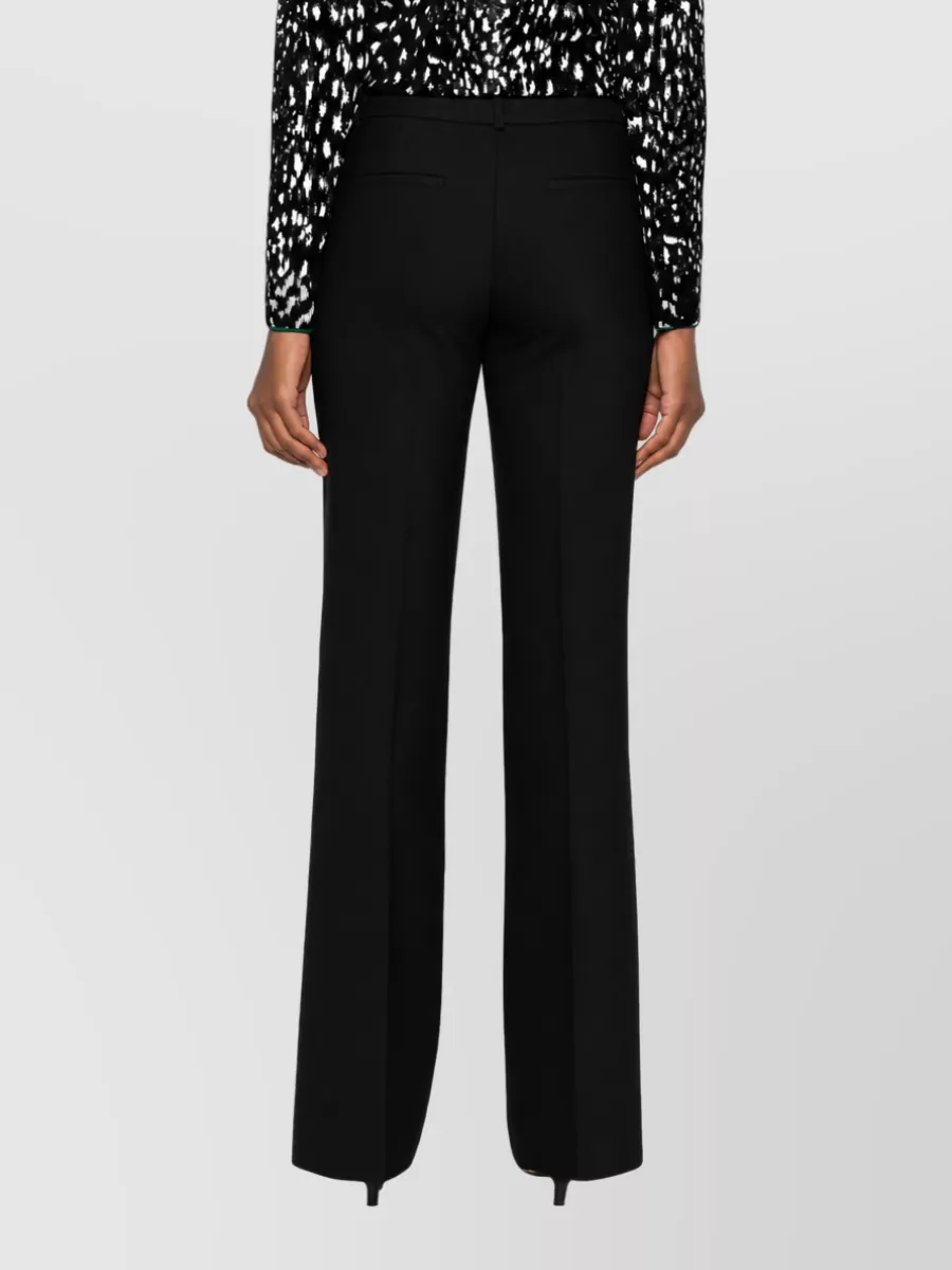 Via Masini 80 Flared-Leg Suit Trousers