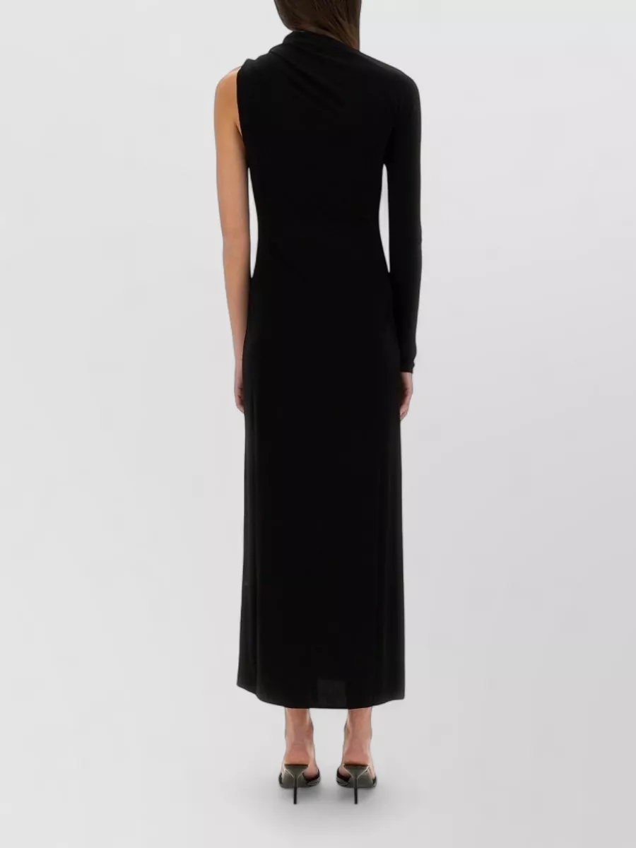 Courrèges One-Shoulder Maxi Dress