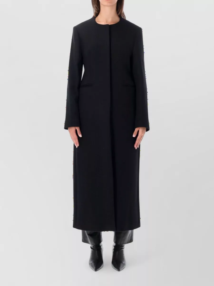 Loulou Studio fitted single breasted coat